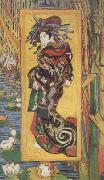 Vincent Van Gogh Japonaiserie:Oiran (nn04) oil painting picture wholesale